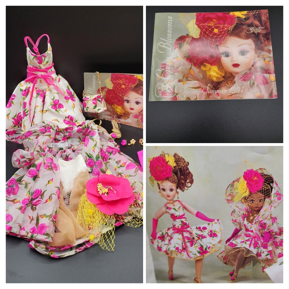 Madame Alexander Couture Cissy "Tea Rose Cocktail" outfit,Spring Summer 1997 HTF